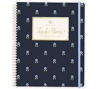 AT-A-GLANCE Teacher Planner 2026-2027 Weekly & Monthly Academic 12-Month July-June, 8-1/2" x 11", Simplified by Emily Ley, Floral (EL55-905A)