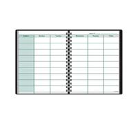 AT-A-GLANCE Teacher's Planner, 8-1/4" x 10-7/8", Undated, Plan Book, Black (8015505)