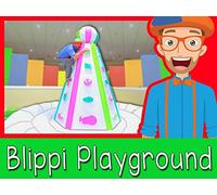 At an Indoor Play Place with Blippi - Learning is fun