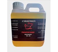 AT Angling products - Pike Fishing Oil - Eel - Winterized - 1 Litre Bottle - Pike - Catfish - Perch. Deadbaiting