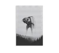 At-At Walker Watercolor Art Star The Wars Moive Posters For Room Aesthetic Canvas Wall Art Bedroom Decor 16x24inch(40x60cm)