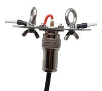 AT-DP Adapter Board For GP Positive V Dipole, 300W High-Strength Fiberboard With Lifting Ring, Portable Shortwave Test Kit