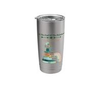 At End of Rainbow Good Book St Patricks Day Reader Stainless Steel Insulated Tumbler