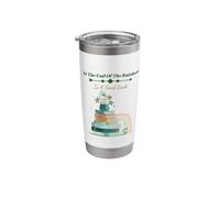 At End of Rainbow Good Book St Patricks Day Reader Stainless Steel Insulated Tumbler
