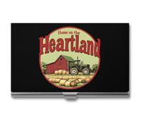 At Home in The Heartland Business Card Case Slim Card Holder