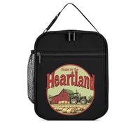 At Home in The Heartland Portable Insulated Lunch Bag