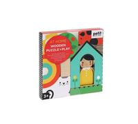 At Home Mini Wood Puzzle - Brand New And Sealed
