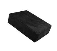 AT-LP5X Record Player Turntable Protective Cover, Black | Gathered cover-shaped elastic hem, fully covers the turntable and is placed around the device between uses