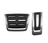 AT MT Car Foot Pedals Gas Accelerator Brake Stainless Steel Pedal Pads For VW UP E-UP Skoda Citigo SEAT Mii 2011~2022