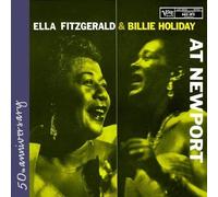 At Newport Live by Ella Fitzgerald, Billie Holiday, Carmen Mcrae Live, Original recording remastered edition (2007) Audio CD