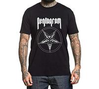 AT Pentagram T-Shirt American Heavy Metal Band Doom Metal Black T-Shirt