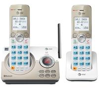 AT&T DL72219 Expandable Cordless Phone with Bluetooth Connect to Cell, Smart Call Blocker and Answering System
