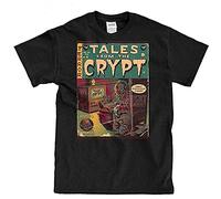 at Tales from The Crypt Poster Shirt Men's Cotton Men T Shirt Black