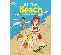 At the Beach (Dover Coloring Books)