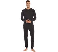 At The Buzzer Men's Thermal Underwear Set X-Large Black