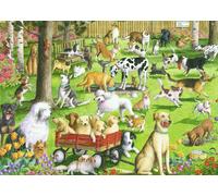 At The Dog Park 500 Pc Large Format Puzzle (US IMPORT) ACC NEW