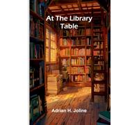 At the library table