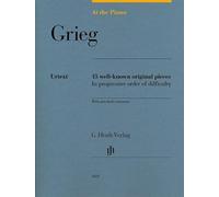 At the Piano - Grieg: 15 well-known original pieces - Piano - Score - (HN 1823)