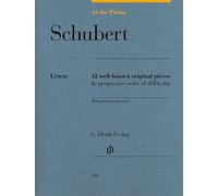 At the Piano - Schubert: 12 well-known original pieces - Piano - Score - (HN 1821)