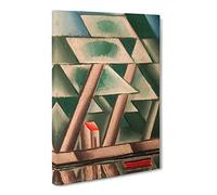 At The Waterside By Josef Capek Canvas Print | Gallery Wrapped 30mm Frame Wall Art | 20x14 inches | Ready to Hang | Classic Picture | Living Room Bedroom Lounge Office