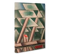 At The Waterside By Josef Capek Canvas Print | Gallery Wrapped 30mm Frame Wall Art | 30x20 inches | Ready to Hang | Classic Picture | Living Room Bedroom Lounge Office