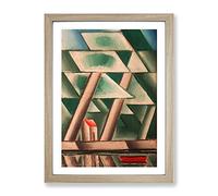 At The Waterside By Josef Capek Classic Painting Framed Print | A3 Oak Framed Wall Art | Ready to Hang | Classic Historical Picture | Living Room Bedroom Lounge Office