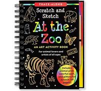 At the Zoo Scratch & Sketch (An Art Activity Book for Animal Lovers and Artists of All Ages) (Trace-Along Scratch and Sketch) by Lee Nemmers (20-Jun-2011) Spiral-bound