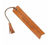 at This Chapter Ends Another Begins Happy Retirement Reader Leather Bookmark Wedding Party Gift Engraved Wedding Reader (Life is a Book)