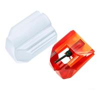 AT-VMN95E Oval Replacement Turntable Stylus For AT-XP5 AT-VM95 Series Cartridges, Replace The Cartridge And Stylus(Without Brush)