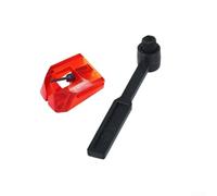 AT-VMN95E Oval Replacement Turntable Stylus For AT-XP5 AT-VM95 Series Cartridges, Replace The Cartridge And Stylus(with Brush)