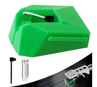 AT-VMN95E Replacement Stylus, Compatible with Audio-Technica AT-LP120X-USB Record Player, for VM95E Cartridge,Includes Turntable Lead Wires, Stylus Brush, (Not For LP120-USB)2025