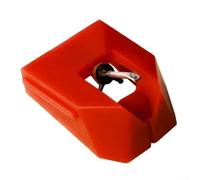 AT-VMN95E Replacement Stylus for Audio Technica AT-LP120X Turntable, Compatible with VM95 Series Cartridges, Elliptical Needle Tip, ABS(red)