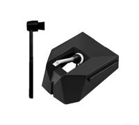 AT-VMN95E Turntable Needle Replacement for Moving Magnet Cartridge - Elliptical Stylus for Reduced Distortion - Fits for Audio Technica VM95 Models - Long-lasting ABS Build with Brush for LP Players