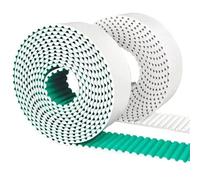 AT10 PU Open Belt Color: White/Green/Black Width: 10/15/20/25/30mm AT10 Polyurethane open Timing Belts(15Meter,Green,25mm)