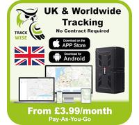 AT2000 Personal Rechargeable Magnetic huge 20,000 mah Battery GPS Tracker. Cars, Vans, Motorcycles, Caravans. Real-Time Tracking and Notifications. Track Wise a UK-Based Company.