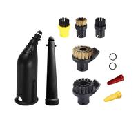 AT28-Steam Cleaner Replacement Kit ，Compatible for Karcher， SC1 SC2 SC3 SC4 SC5 Extension Nozzle Round Brushes Accessories