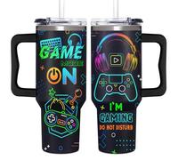 AT2Z GLOBAL Gamer Gifts For Men - 40oz Tumbler With Handle