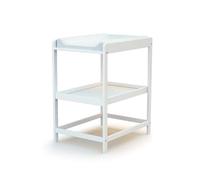 AT4 - Changing Table 1 Wooden Shelf Lima White