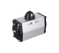 AT40 AT52 GT52 GT63 Pneumatic Actuator 90 Degree Rotating Double Acting for Ball Valves Butterfly Valves Three-Way Ball Valves Made of Aluminium Thickened Valve Body High Reliability (GT52)