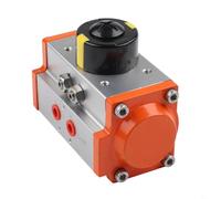 AT40/AT52 Pneumatic Actuator for 90° Double-Acting Ball Valves, Aluminum Body, 0.3-0.7 MPa Nominal Pressure, Industrial Automation & Pro(AT40)