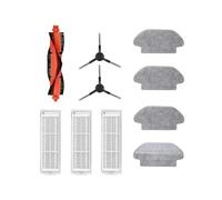AT64 Main Side Brush, HEPA Filter And Mop Cloth Accessories Kit,Compatible With Xiaomi Mi Robot Vacuum Mop Pro P STYTJ02YM - Long-Lasting Cleaning Robot Parts