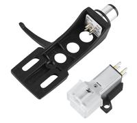 At95E At93 At3400, Turntable Cartridge and Interchangeable Headshell Stylus, Metal, Compatible, Multiple Connections, Easy Installation Wire