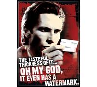 Ata-Boy American Psycho Business Card 2.5" x 3.5" Magnet for Lockers and Refrigerators