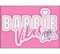 Ata Boy Barbie Vibes 2.5" X 3.5" Magnet for Lockers and Refrigerators
