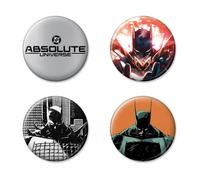 Ata-Boy DC Absolute Batman Bagged Set # 1 of four collectible 1.25 Inch Buttons