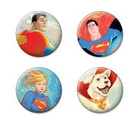 Ata-Boy DC Covers Superman Bagged Set # 1 four collectible 1.25 Inch Buttons