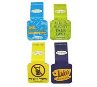 Ata-Boy Gilmore Girls Set of 4 1" Magnetic Page-Top Bookmarks