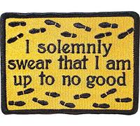 Ata-Boy Harry Potter I Solemnly Swear Officially Licensed Patch, Pin and More!