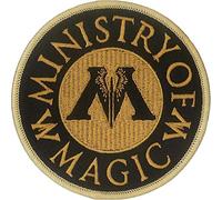 Ata-Boy Harry Potter Patch, Ministry of Magic 3" Full Color Embroidery Iron-On Patch Gift and Merchandise