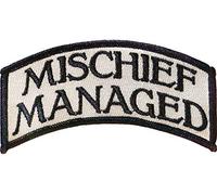 Ata-Boy Harry Potter Patch, Mischief Managed Patch Iron On Patches - Harry Potter Gifts & Merchandise…